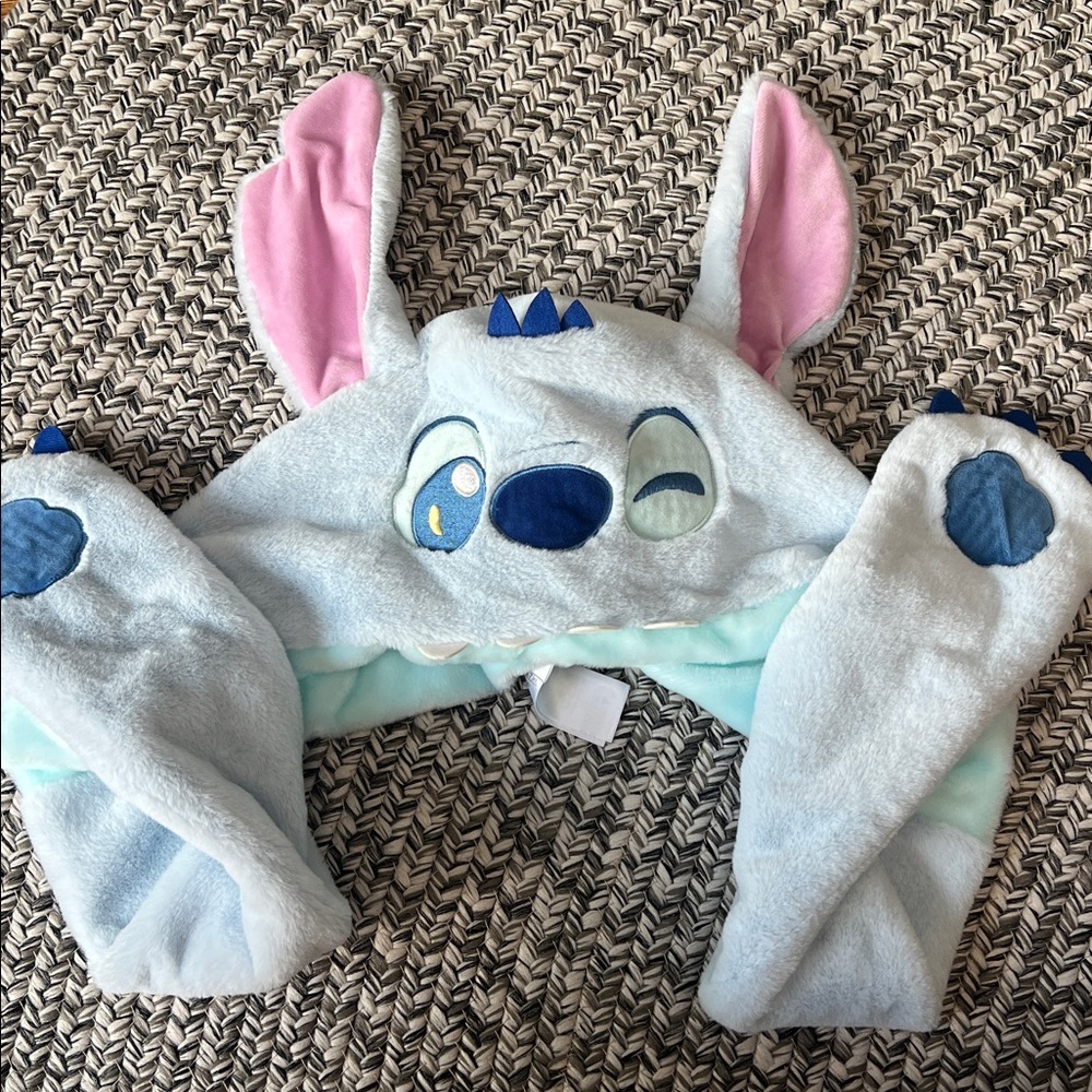 Cute Disney LILO and Stitch Hooded Scarf